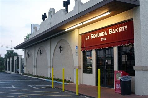 La segunda bakery tampa - La Segunda Central Bakery, Tampa, FL. Talk about tradition! This bakery is more than a century old. The bakery’s claim that “years of perfecting and tireless hours of toil” have paid off in creating one of the best providers of breads and baked goods in Florida. Today’s owners facetiously say they use the same time-honored traditions ...
